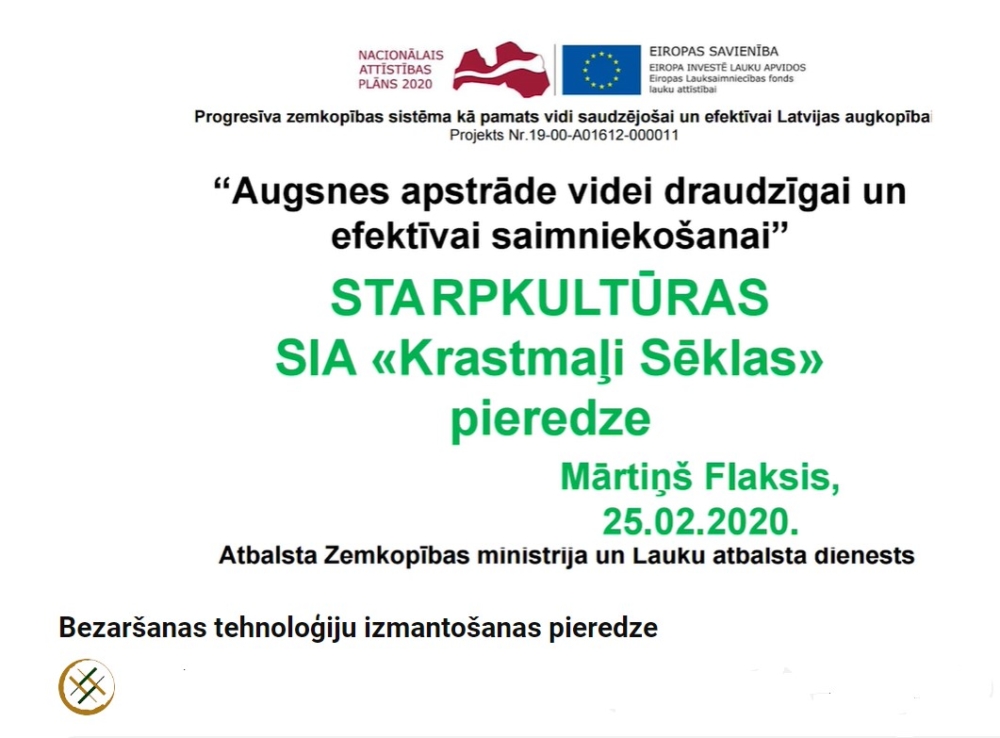 Starpkultūras. SIA “Krastmaļi Sēklas” pieredze. (VIDEO)