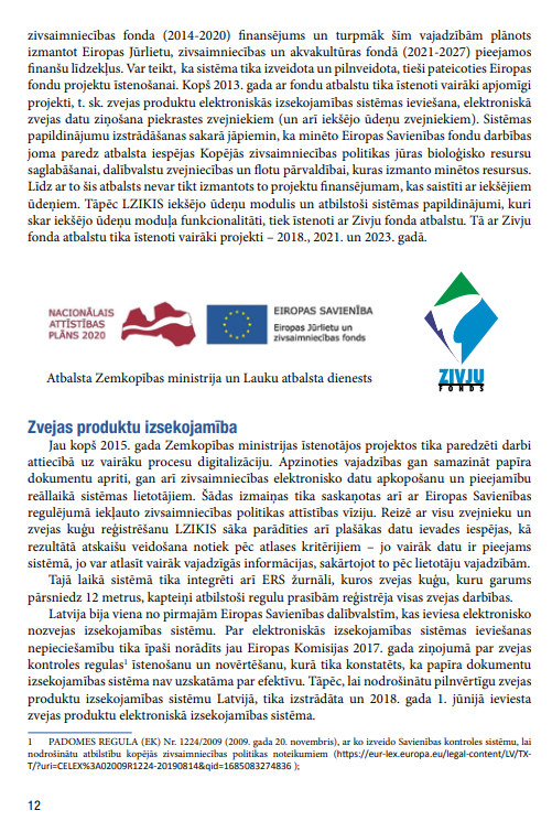 Latvijas zivsaimniecības gadagrāmata 2023 (Izdots)