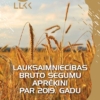 Lauksaimniecības bruto segumu aprēķini par 2019.gadu (DIGITĀLS)