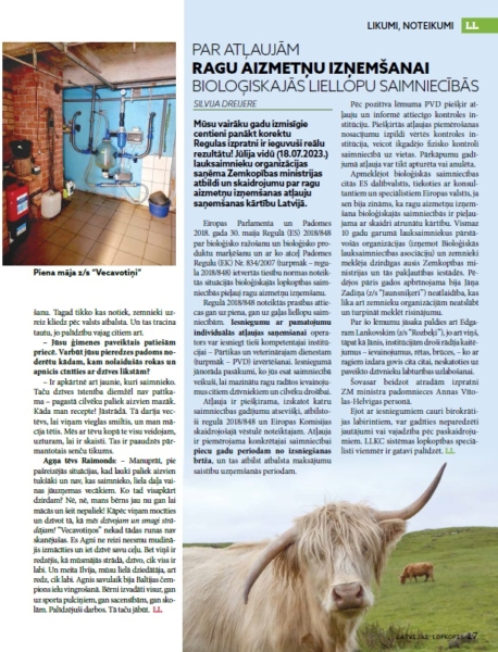 Latvijas Lopkopis (Septembris 2023) DIGITĀLS