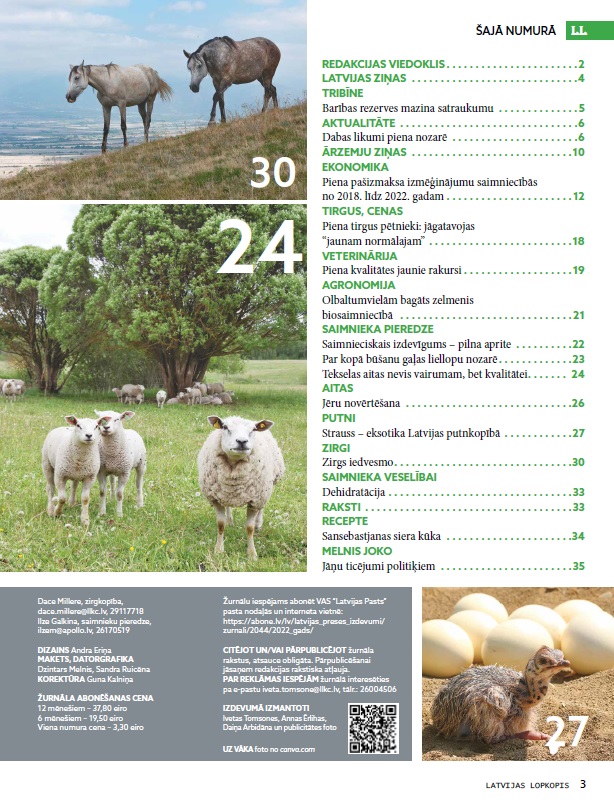 Latvijas Lopkopis (Jūnijs 2023)