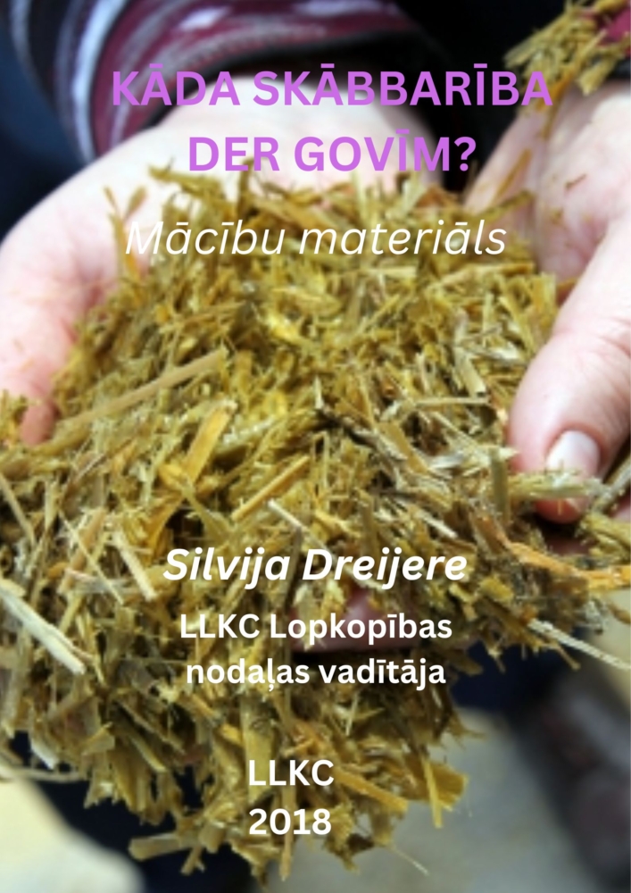 Kāda skābbarība der govīm?