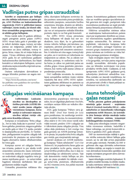 Latvijas Lopkopis (Janvāris 2025) IZDOTS