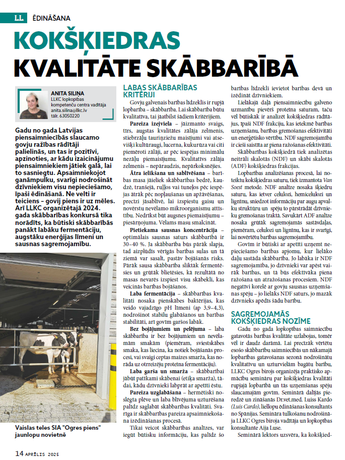 Latvijas Lopkopis (Aprīlis 2025) DIGITĀLS