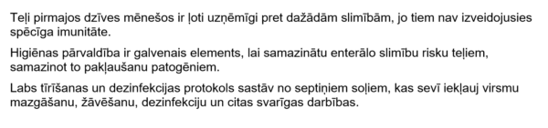 Kvalitatīvas dezinfekcijas pamatprincipi dzīvnieku novietnēs