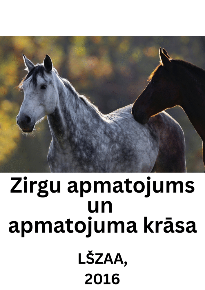 Zirgu apmatojums un apmatojuma krāsa