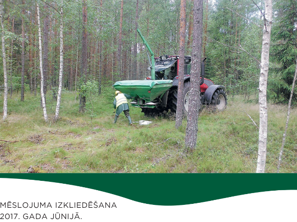 Minerālmēslojuma izmantošana sausieņos un ārieņos vidēja vecuma priežu audzē