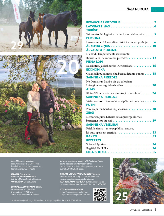 Latvijas Lopkopis (Oktobris 2025) DIGITĀLS