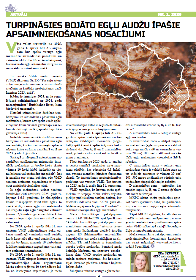 Čiekurs 2025. Pavasaris