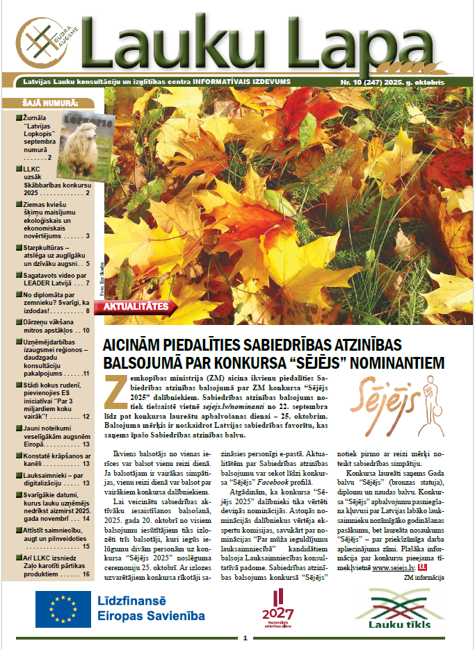 Lauku Lapa Nr.10 (247) 2025