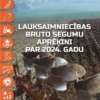Lauksaimniecības bruto segumu aprēķini par 2024. gadu (DIGITĀLS)
