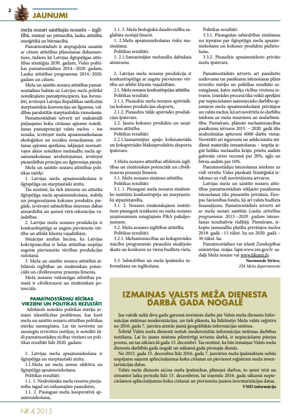 Čiekurs 2015. Ziema