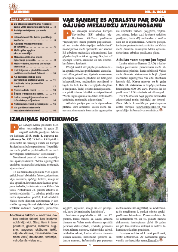 Čiekurs 2018. Rudens