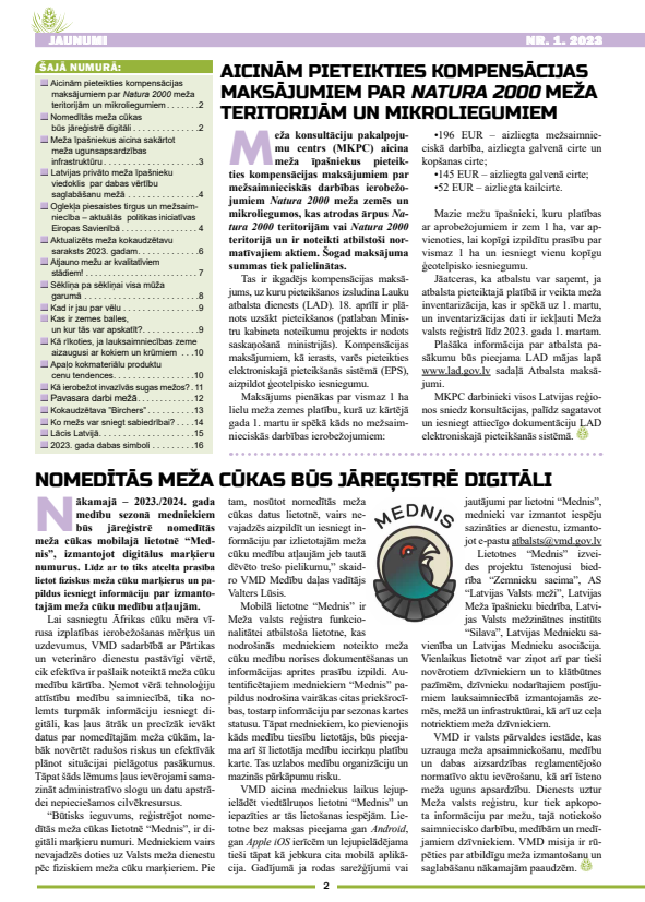 Čiekurs 2023. Pavasaris