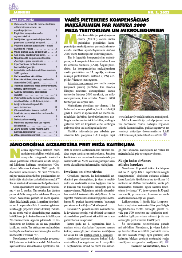 Čiekurs 2022. Pavasaris