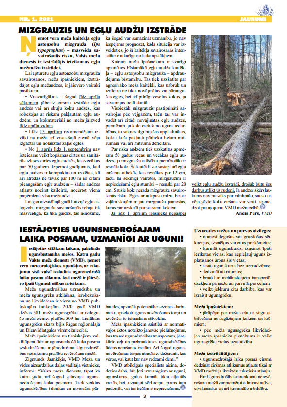 Čiekurs 2021. Pavasaris