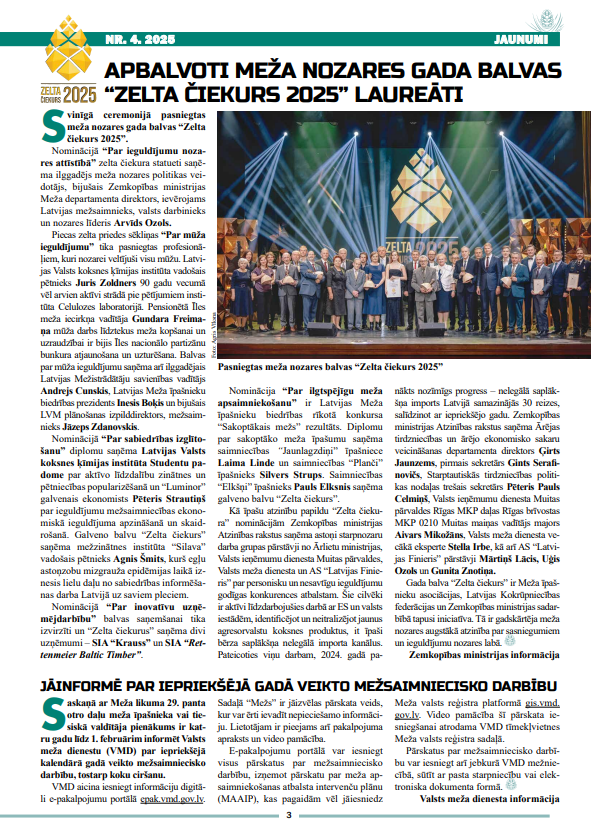 Čiekurs 2025. Ziema