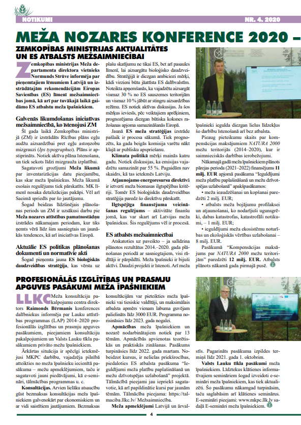 Čiekurs 2020. Ziema