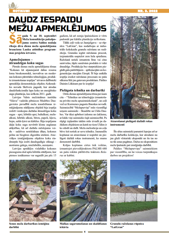 Čiekurs 2022. Rudens