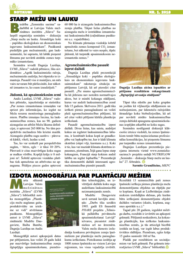 Čiekurs 2018. Pavasaris