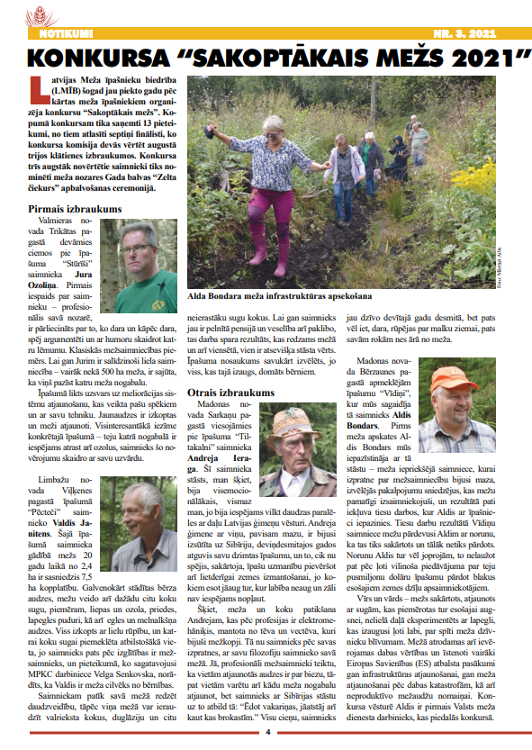 Čiekurs 2021. Rudens