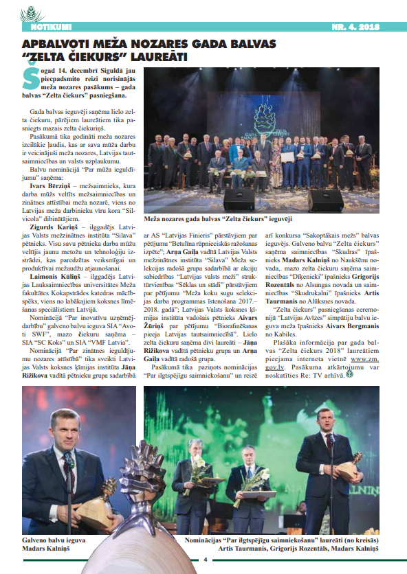 Čiekurs 2018. Ziema