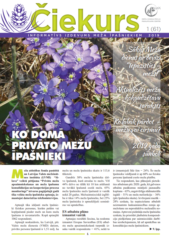 Čiekurs 2019. Pavasaris