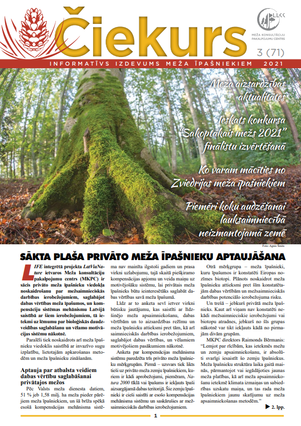 Čiekurs 2021. Rudens