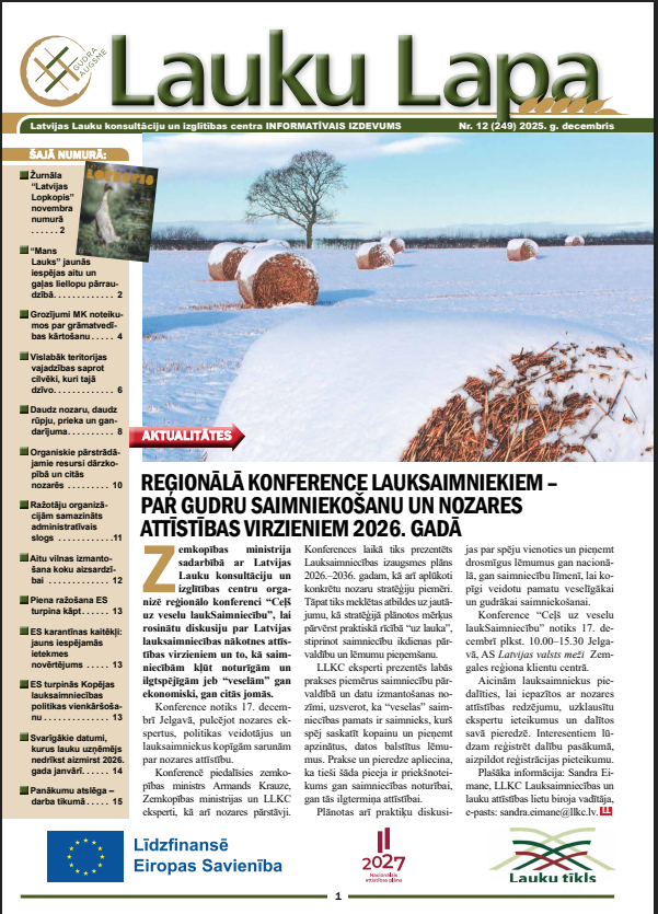 Lauku Lapa Nr.12 (249) 2025