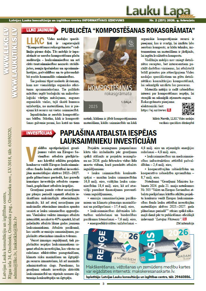 Lauku Lapa Nr.2 (251) 2026