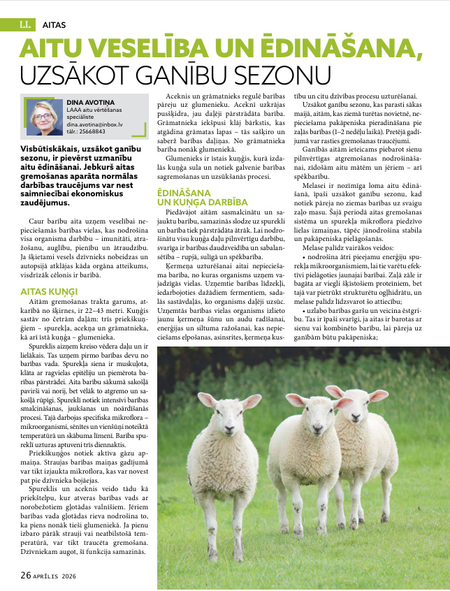 Latvijas Lopkopis (Aprīlis 2026) DIGITĀLS