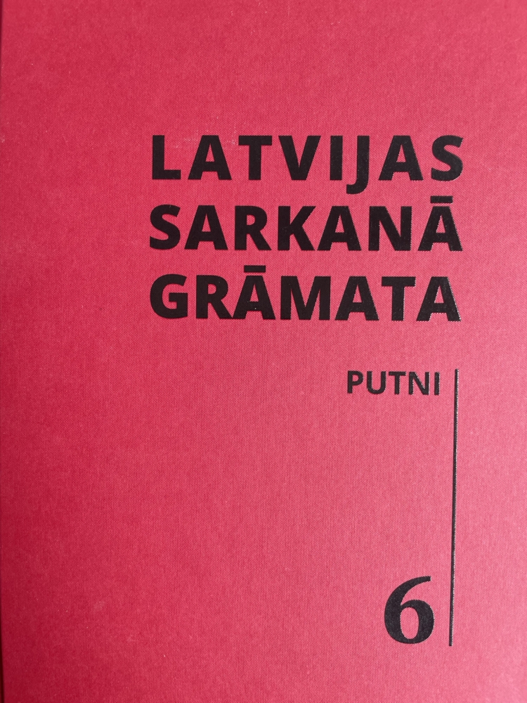 LATVIJAS SARKANĀ GRĀMATA 6.sējums