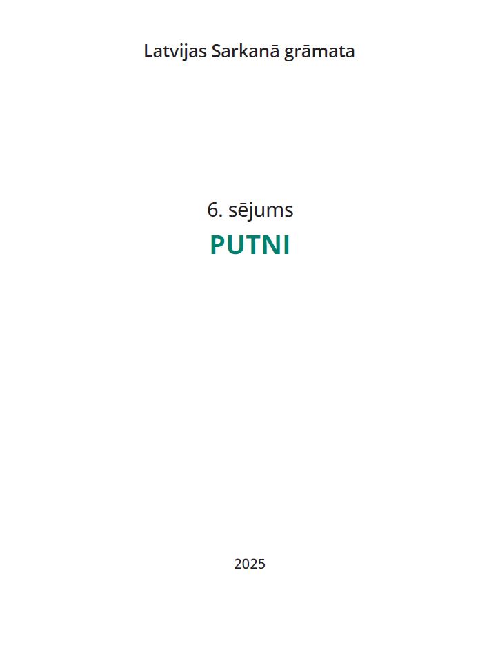 LATVIJAS SARKANĀ GRĀMATA 6.sējums