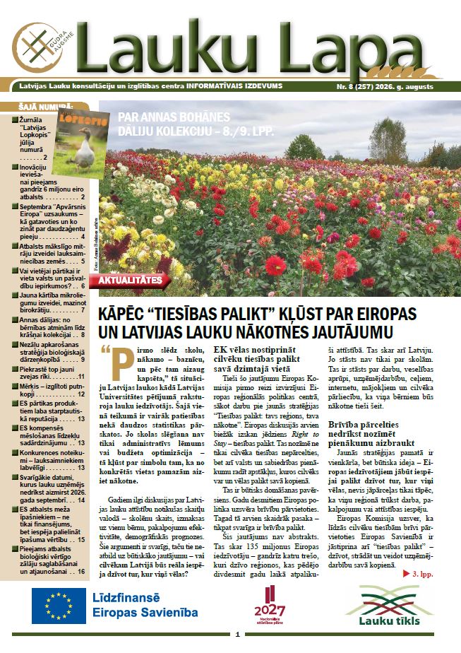 Lauku Lapa Nr.8 (257) 2026