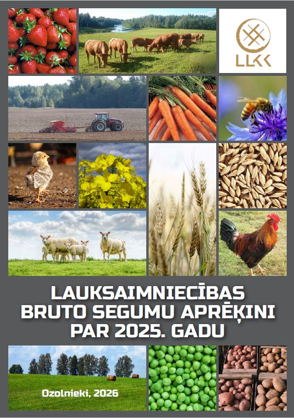 Lauksaimniecības bruto segumu aprēķini par 2025. gadu (DIGITĀLS)