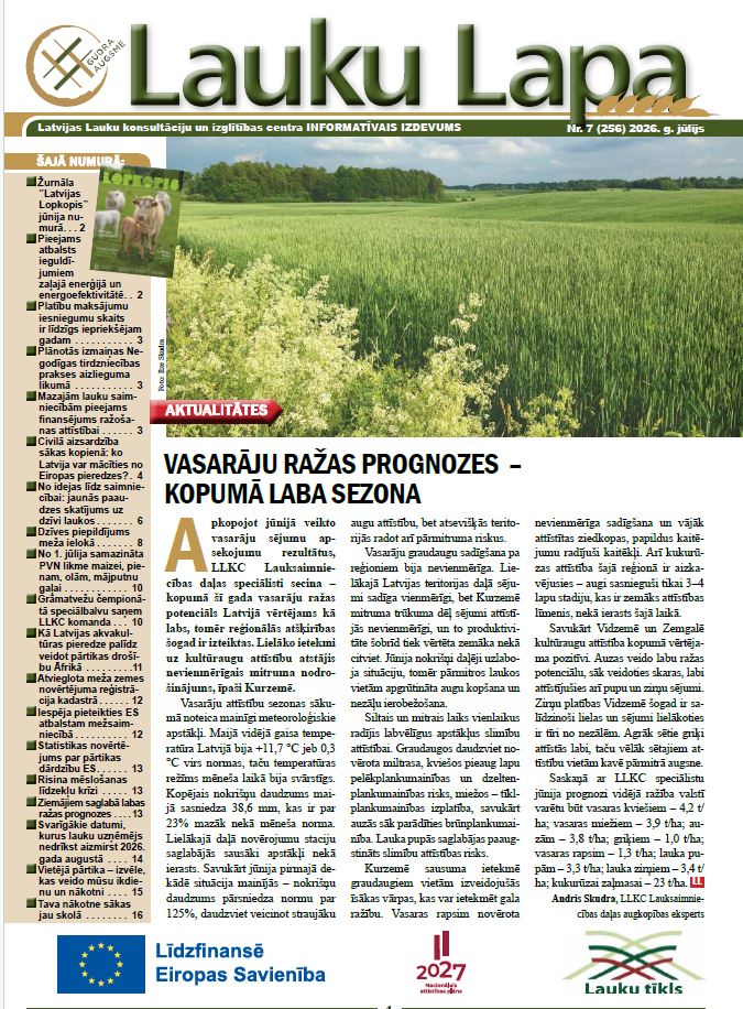 Lauku Lapa Nr.07 (256) 2026
